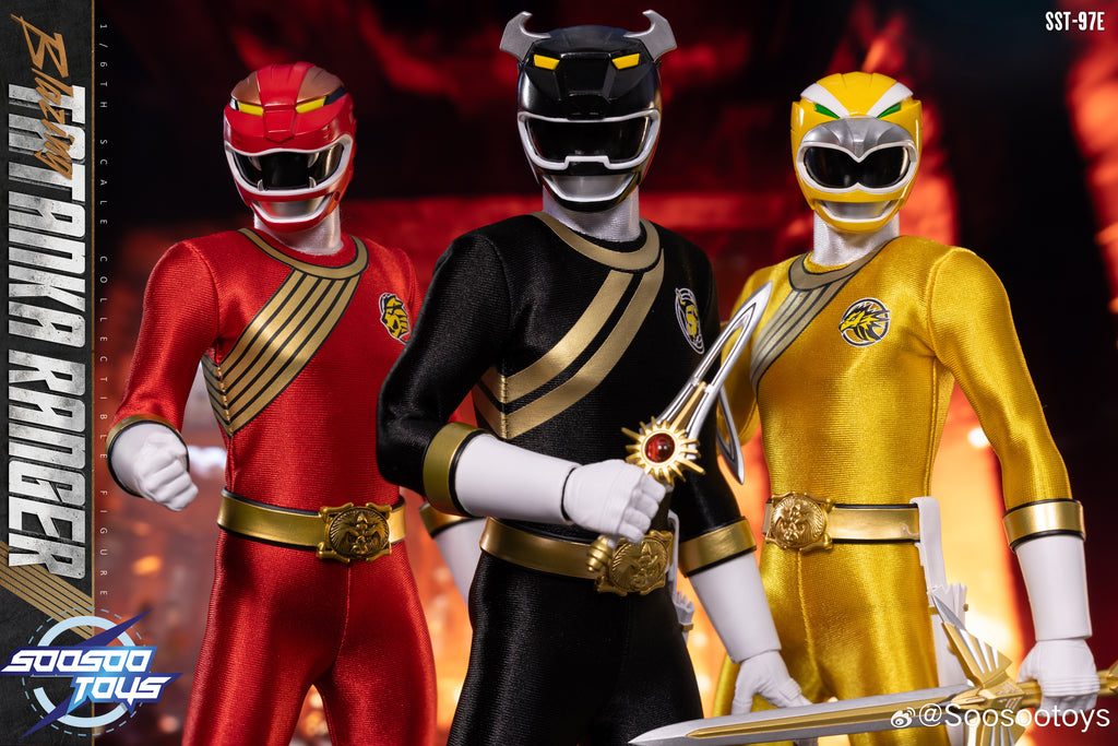 Soosootoys 1/6 SST097ABCDE Blazing Ranger Pack （一套5款） 可動人偶