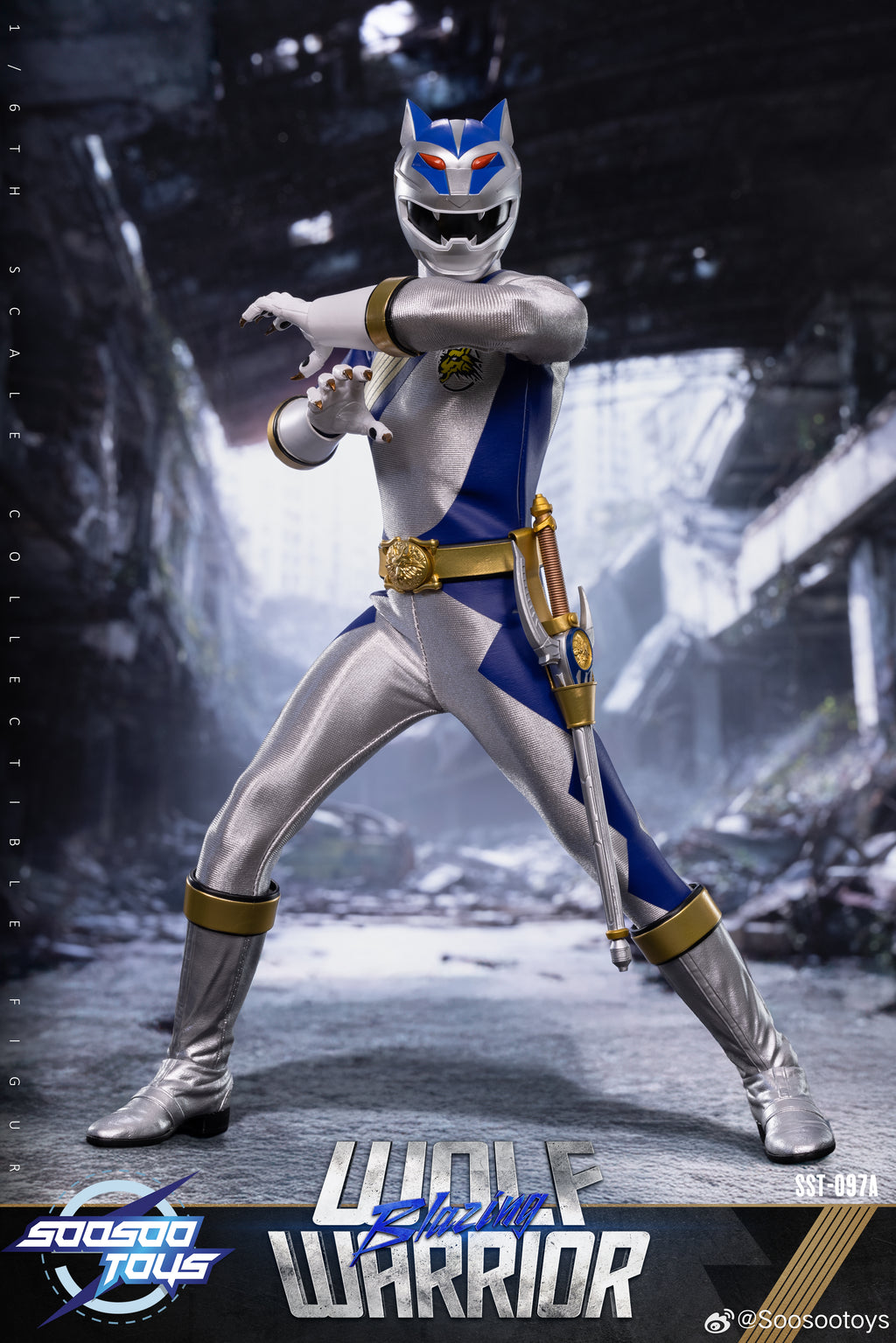 Soosootoys 1/6 SST097ABCDE Blazing Ranger Pack （一套5款） 可動人偶