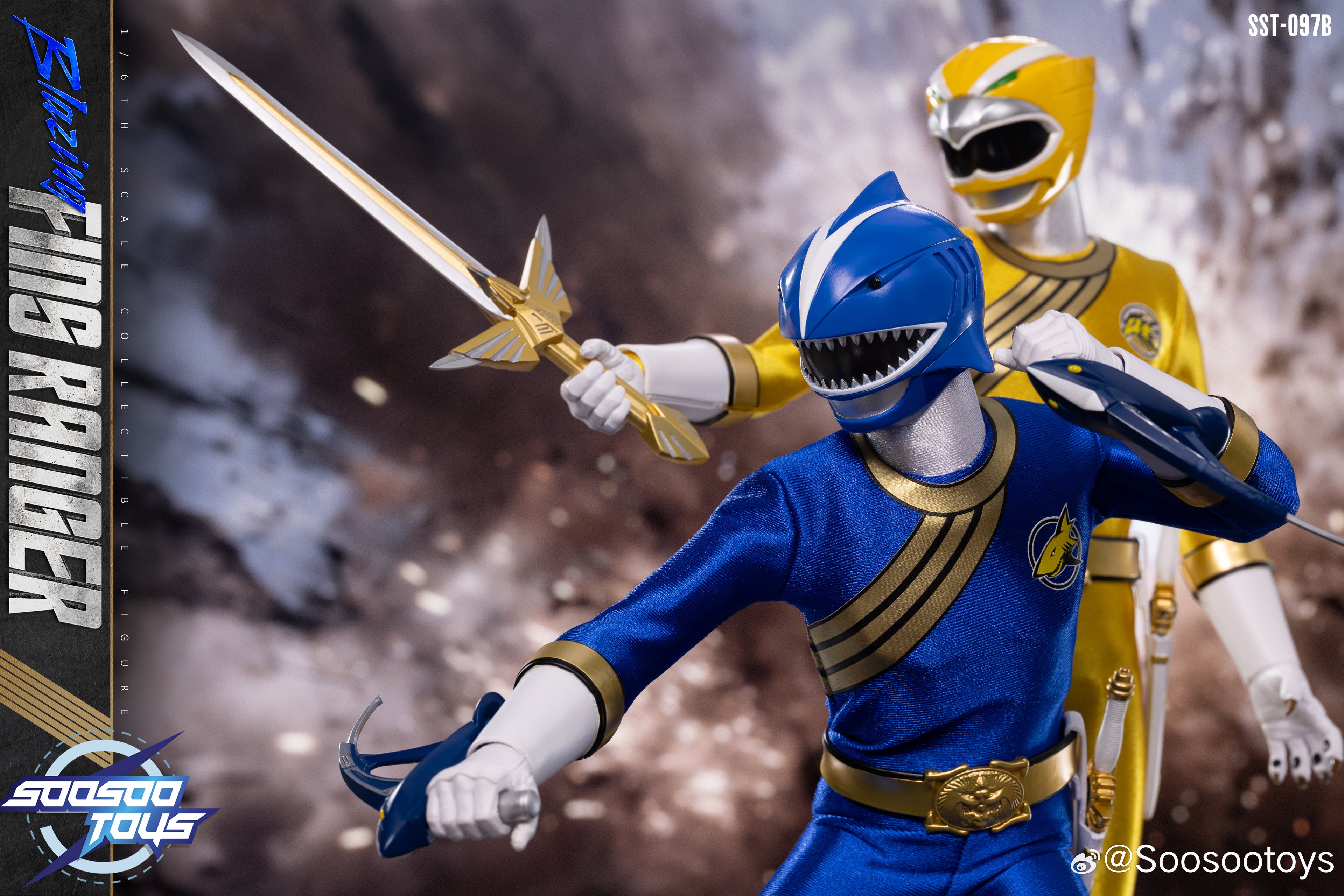 Soosootoys 1/6 SST097ABCDE Blazing Ranger Pack （一套5款） 可動人偶