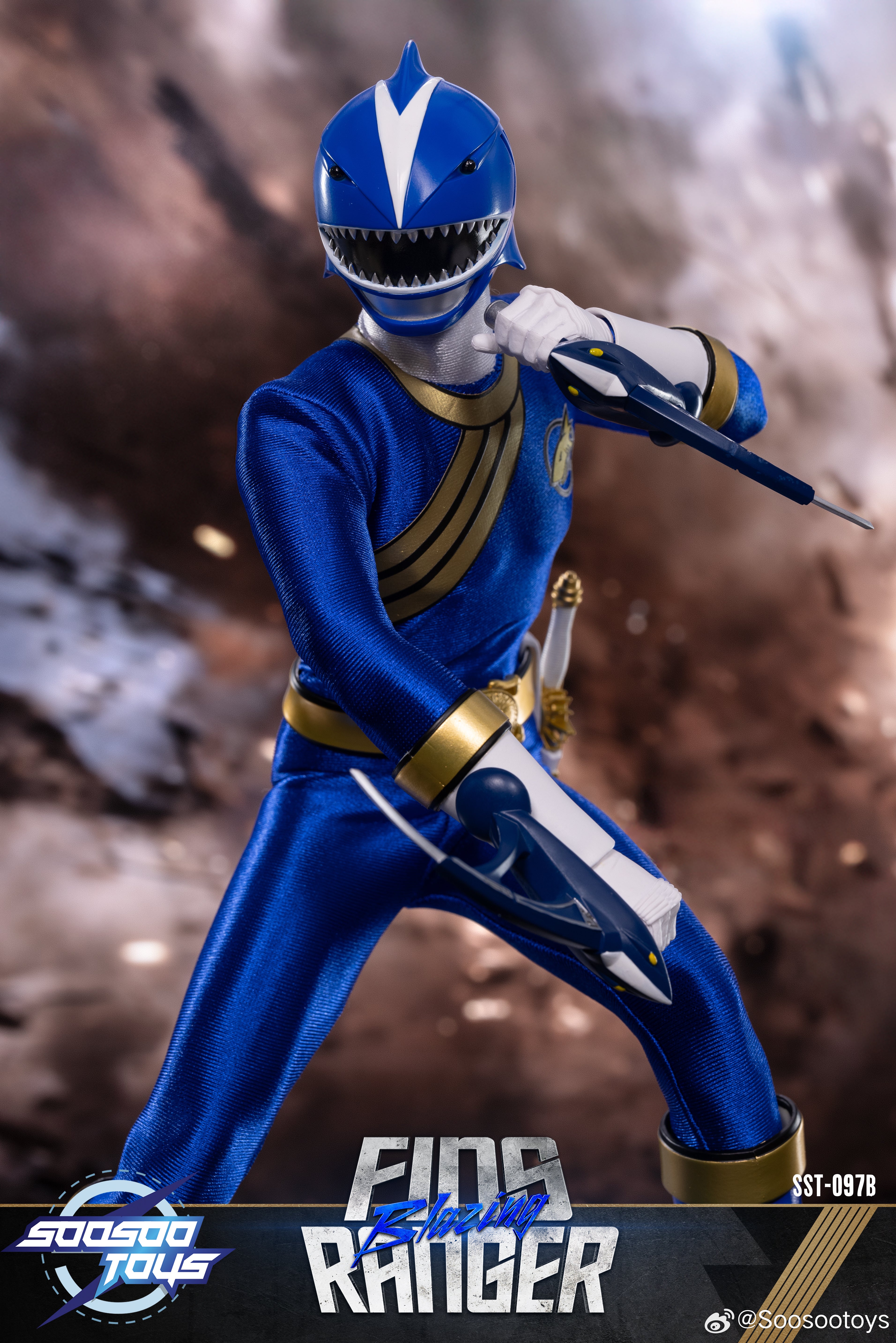 Soosootoys 1/6 SST097ABCDE Blazing Ranger Pack （一套5款） 可動人偶