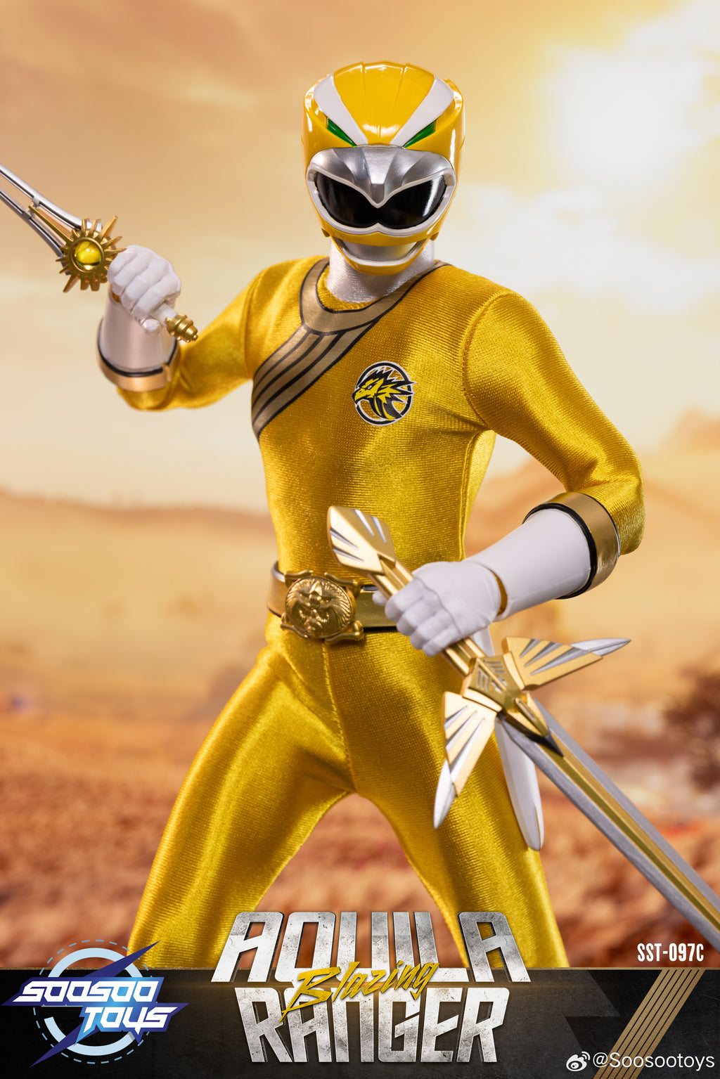 Soosootoys 1/6 SST097ABCDE Blazing Ranger Pack （一套5款） 可動人偶