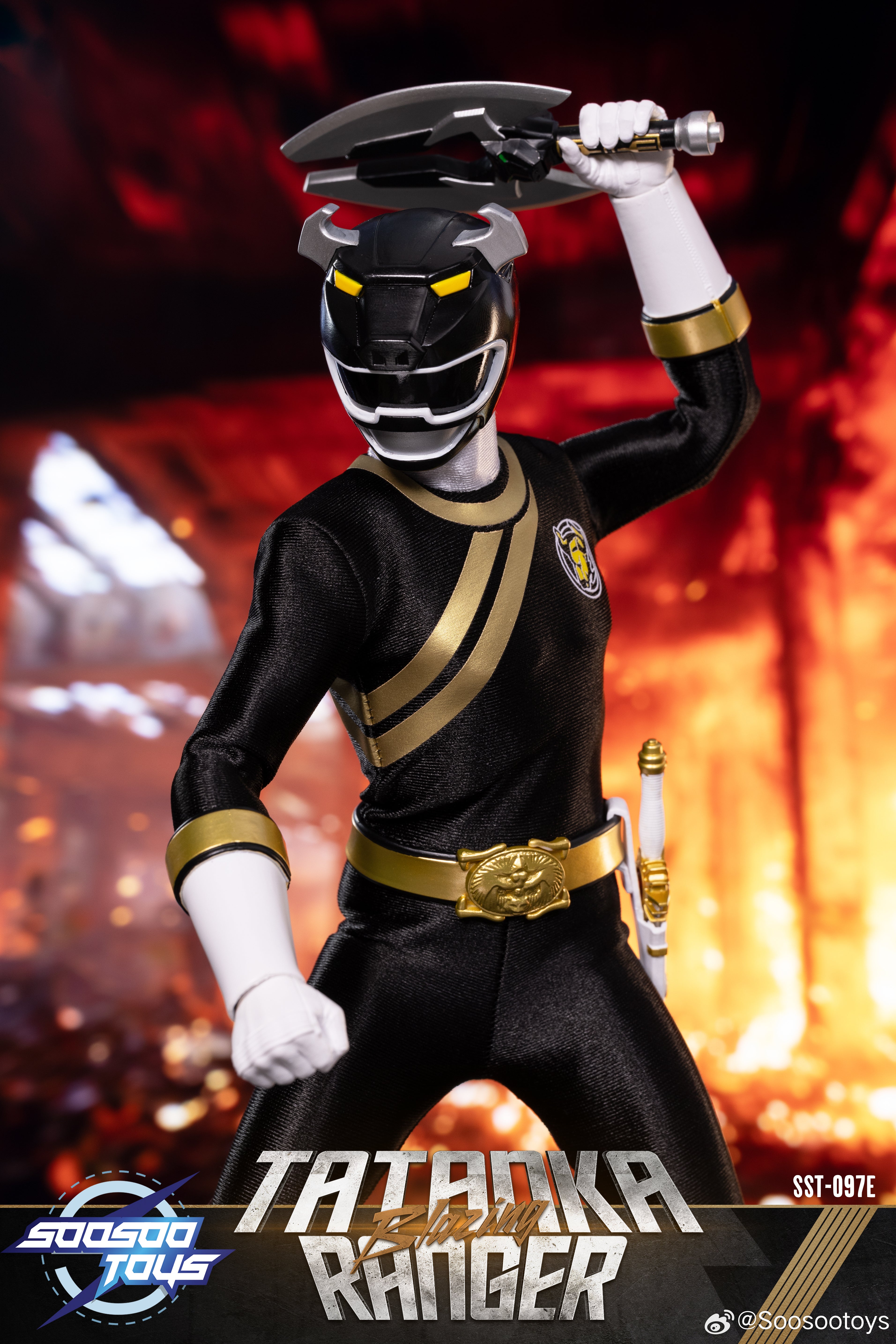 Soosootoys 1/6 SST097ABCDE Blazing Ranger Pack （一套5款） 可動人偶
