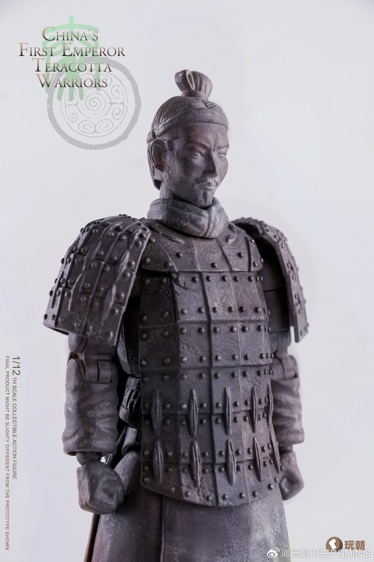 玩朝玩具 1/12 掌心大秦 兵馬俑 2.0 普通版 豪華版 超可動人偶 CNQ12027B 原色 CNQ12027C 灰色 CNQ12027D 原色 CNQ12027E 灰色