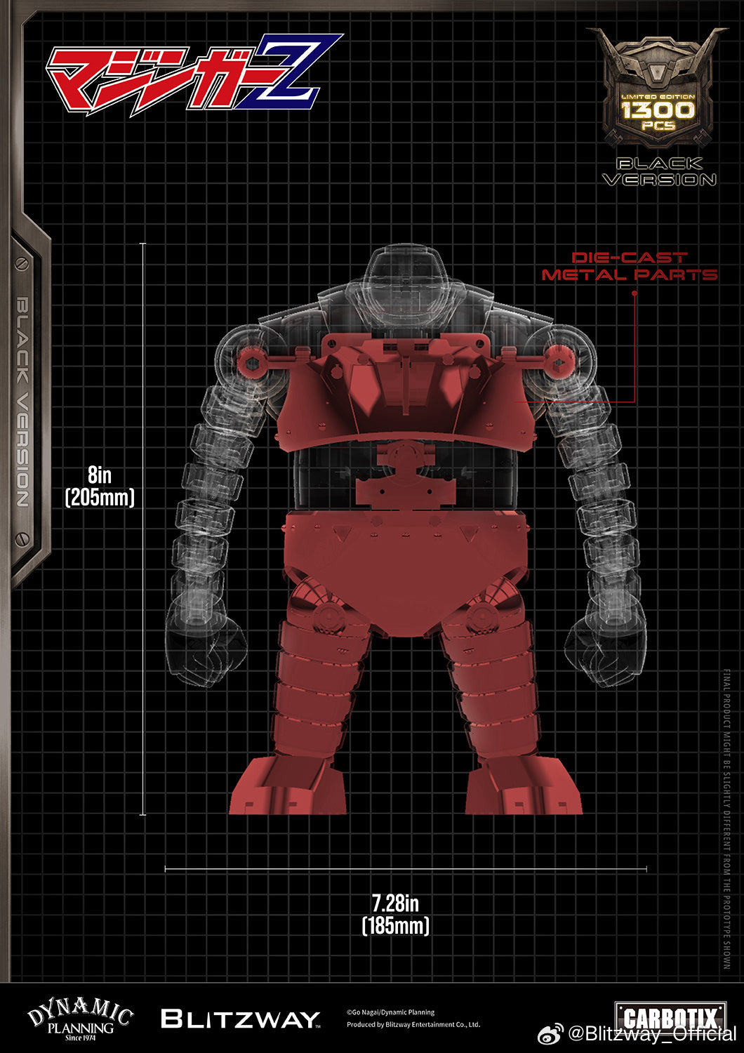 BLITZWAY CARBOTIX Big Boss 大鐵牛 波士 波羅特 黑色版 限量版