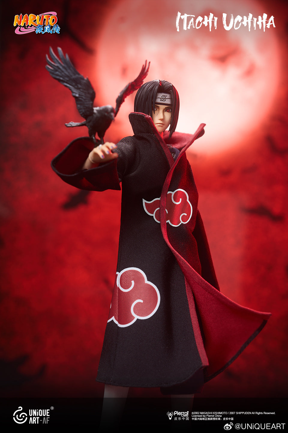 UNiQUE ART 1/12 火影忍者 疾風傳 宇智波鼬 經典版 暢玩版 可動人偶
