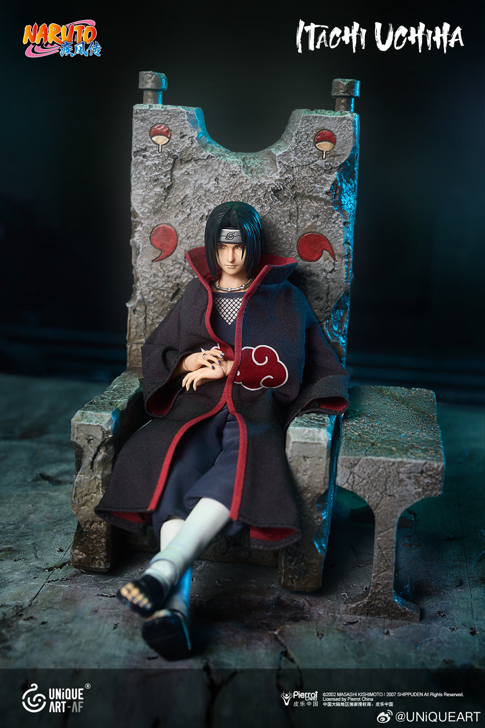 UNiQUE ART 1/12 火影忍者 疾風傳 宇智波鼬 經典版 暢玩版 可動人偶 – BBTOYSZONE 童夢童真