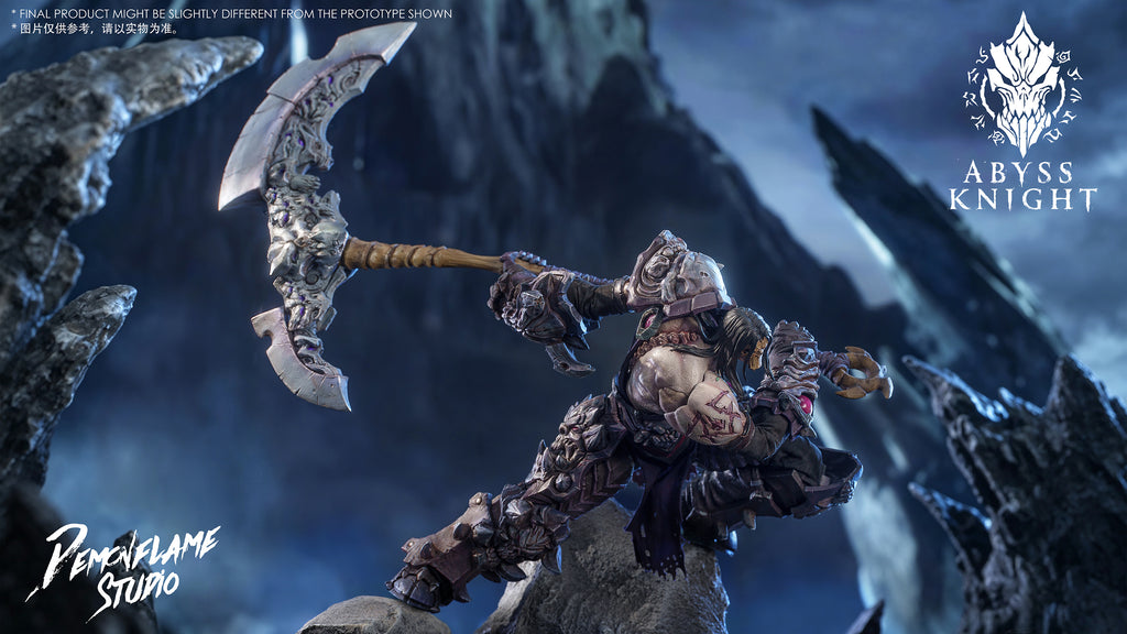 ABYSS KNIGHT & PEMCVFLAME STUDIO 魔火工作室 1/12 AD-007 深淵騎士 天啟 ver. AD-008 絕望青駒