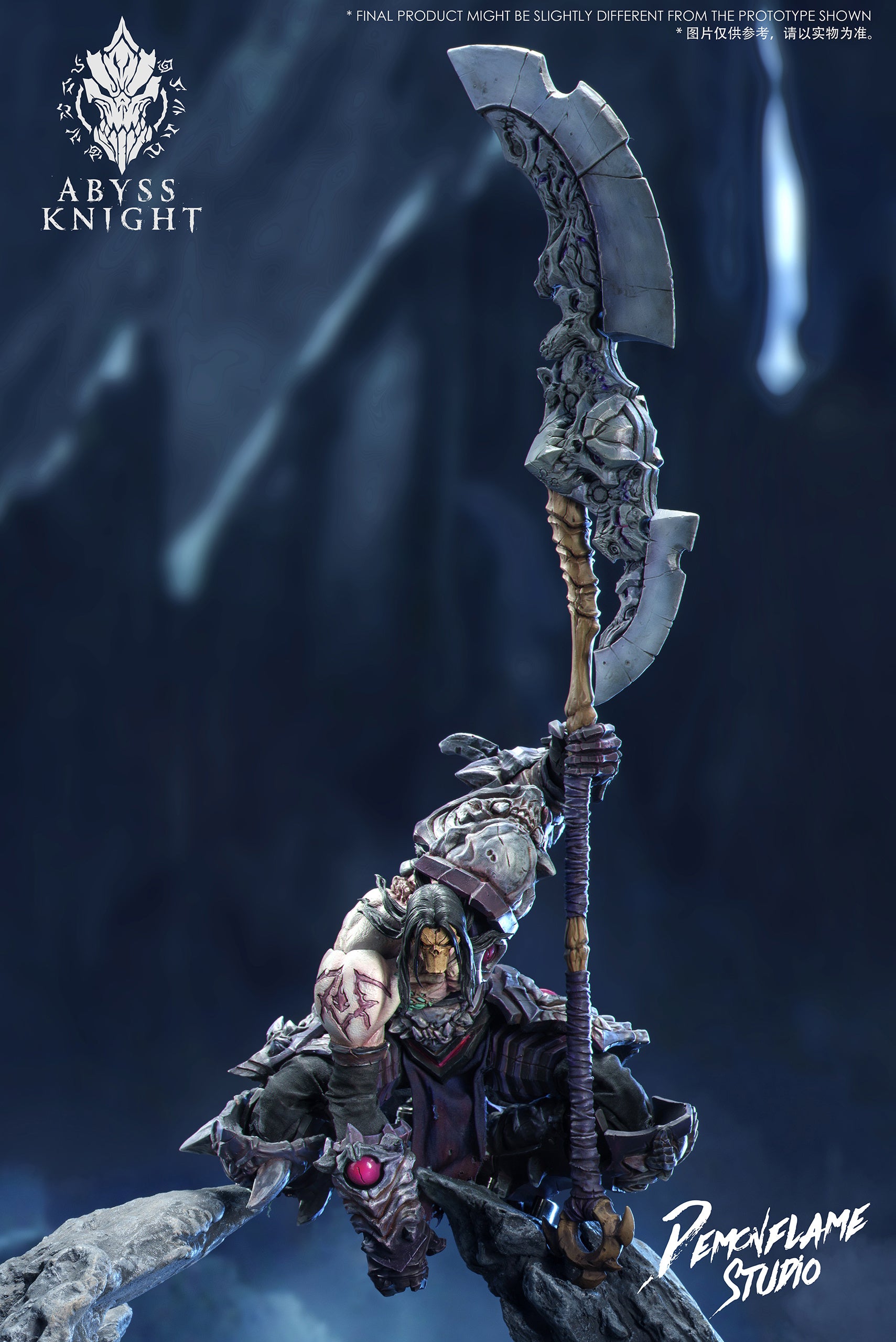 ABYSS KNIGHT & PEMCVFLAME STUDIO 魔火工作室 1/12 AD-007 深淵騎士 天啟 ver. AD-008 絕望青駒