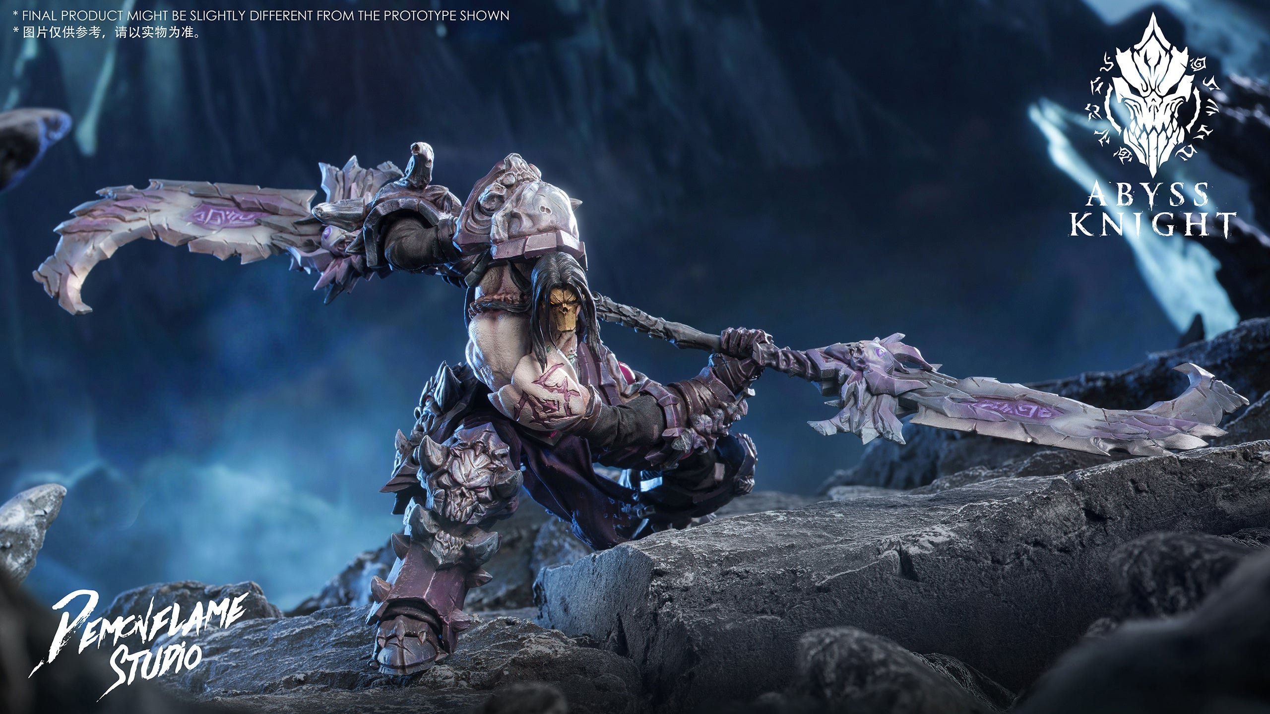 ABYSS KNIGHT & PEMCVFLAME STUDIO 魔火工作室 1/12 AD-007 深淵騎士 天啟 ver. AD-008 絕望青駒