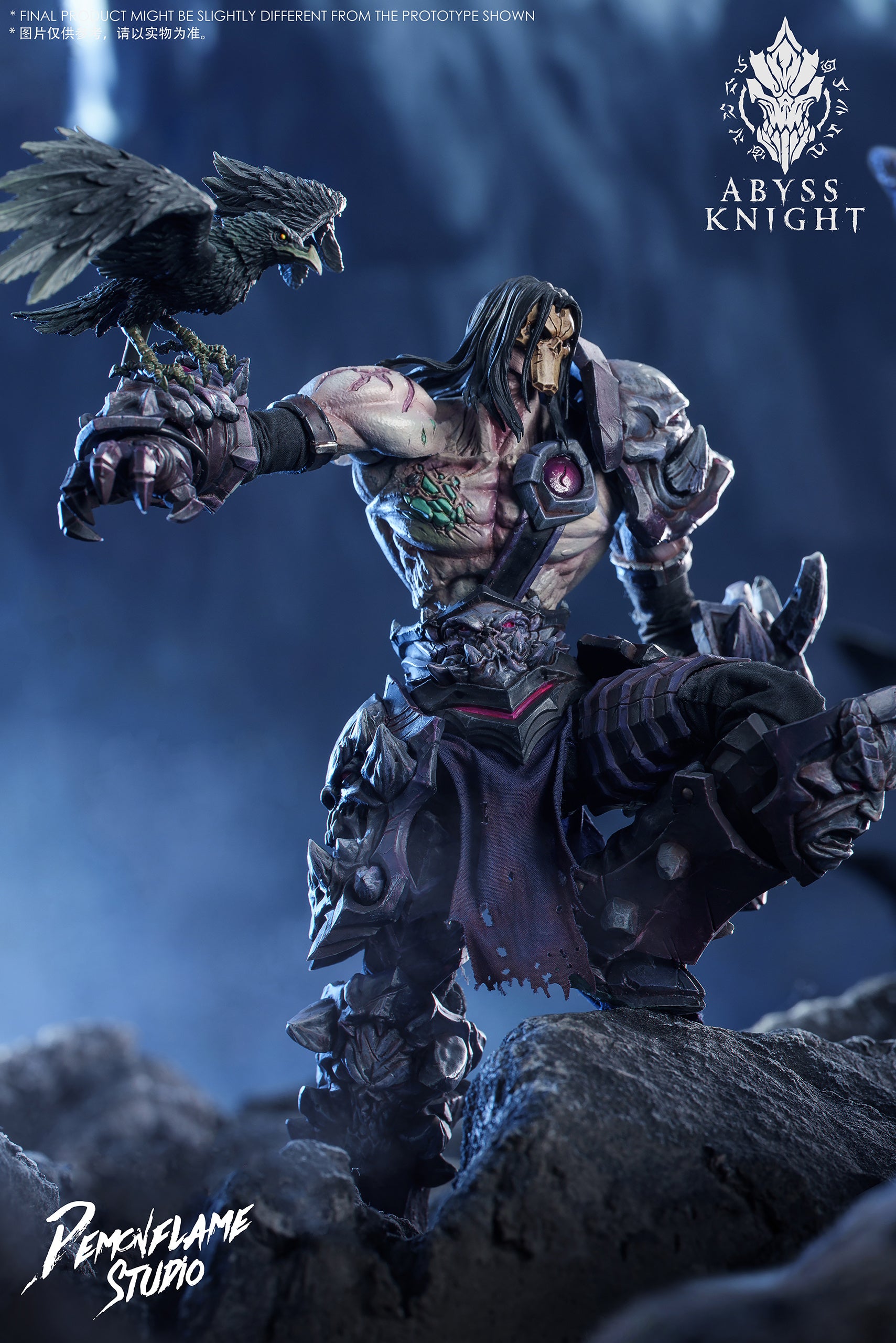 ABYSS KNIGHT & PEMCVFLAME STUDIO 魔火工作室 1/12 AD-007 深淵騎士 天啟 ver. AD-008 絕望青駒