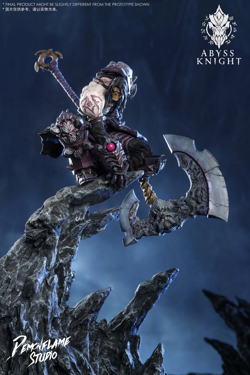 ABYSS KNIGHT & PEMCVFLAME STUDIO 魔火工作室 1/12 AD-007 深淵騎士 天啟 ver. AD-008 絕望青駒