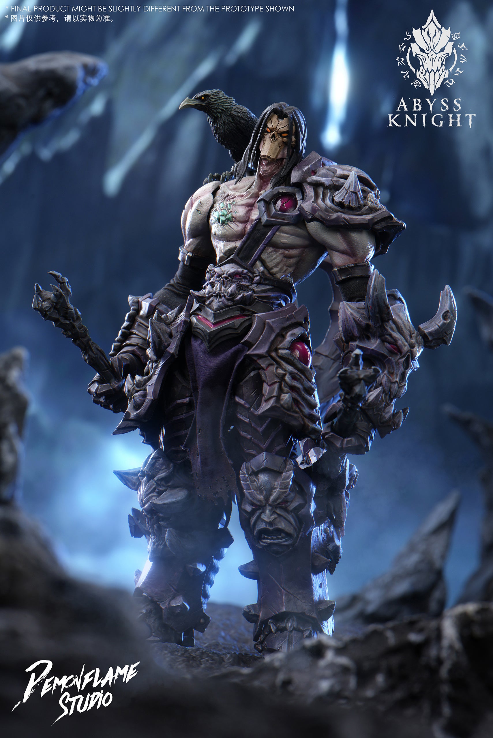 ABYSS KNIGHT & PEMCVFLAME STUDIO 魔火工作室 1/12 AD-007 深淵騎士 天啟 ver. AD-008 絕望青駒