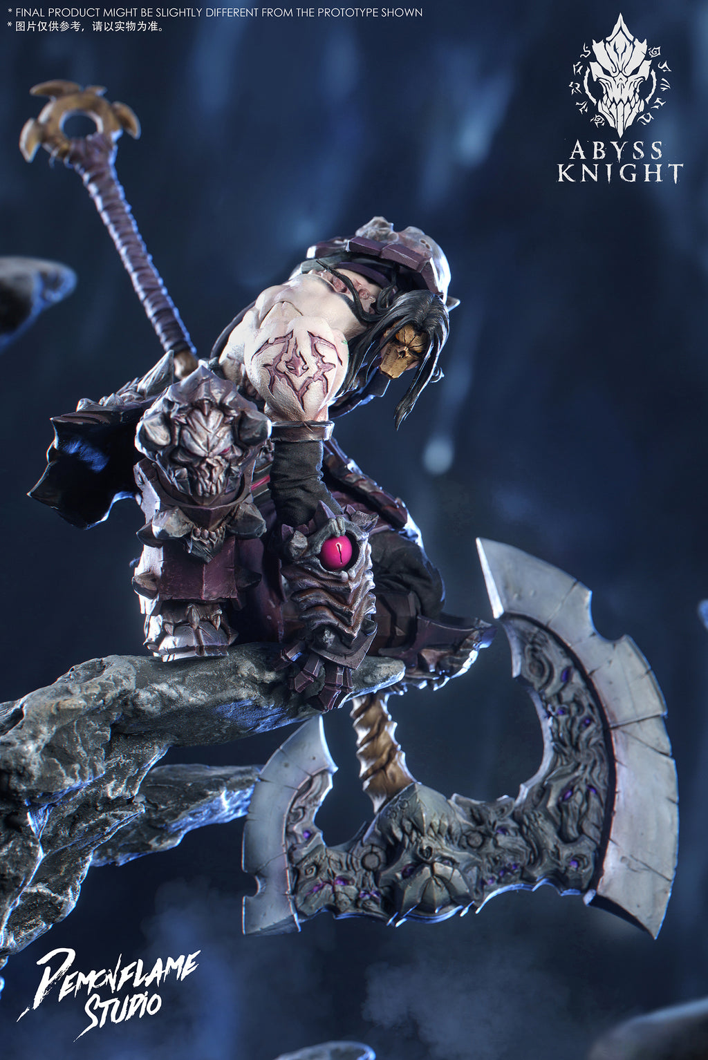 ABYSS KNIGHT & PEMCVFLAME STUDIO 魔火工作室 1/12 AD-007 深淵騎士 天啟 ver. AD-008 絕望青駒