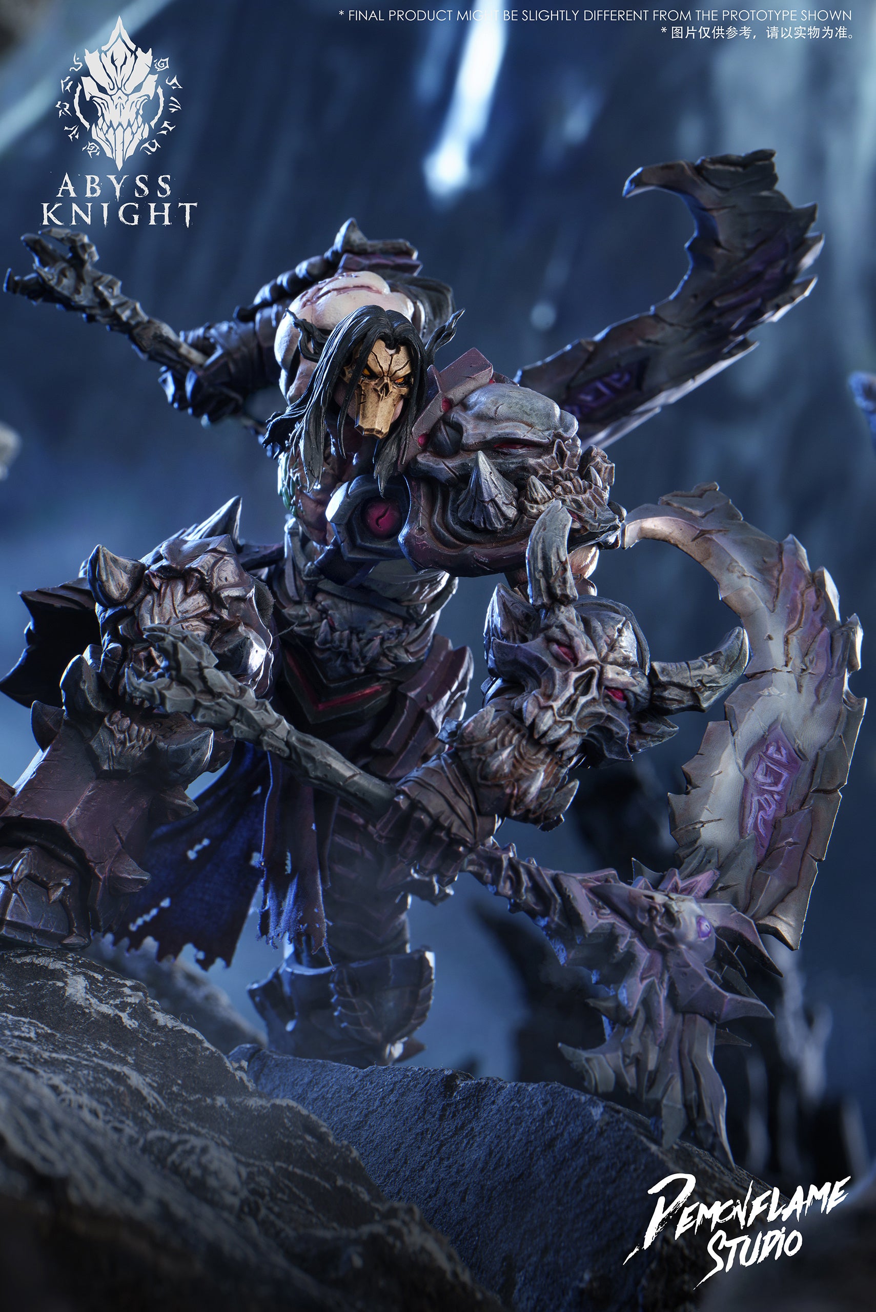 ABYSS KNIGHT & PEMCVFLAME STUDIO 魔火工作室 1/12 AD-007 深淵騎士 天啟 ver. AD-008 絕望青駒
