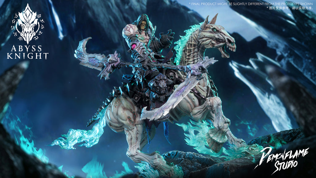 ABYSS KNIGHT & PEMCVFLAME STUDIO 魔火工作室 1/12 AD-007 深淵騎士 天啟 ver. AD-008 絕望青駒