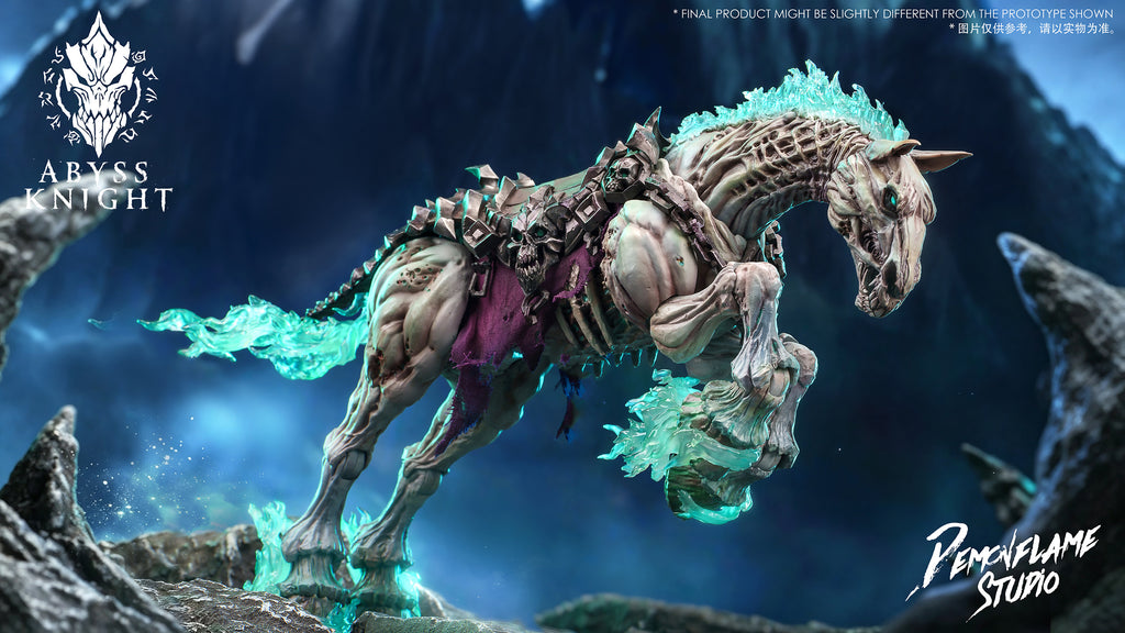 ABYSS KNIGHT & PEMCVFLAME STUDIO 魔火工作室 1/12 AD-007 深淵騎士 天啟 ver. AD-008 絕望青駒