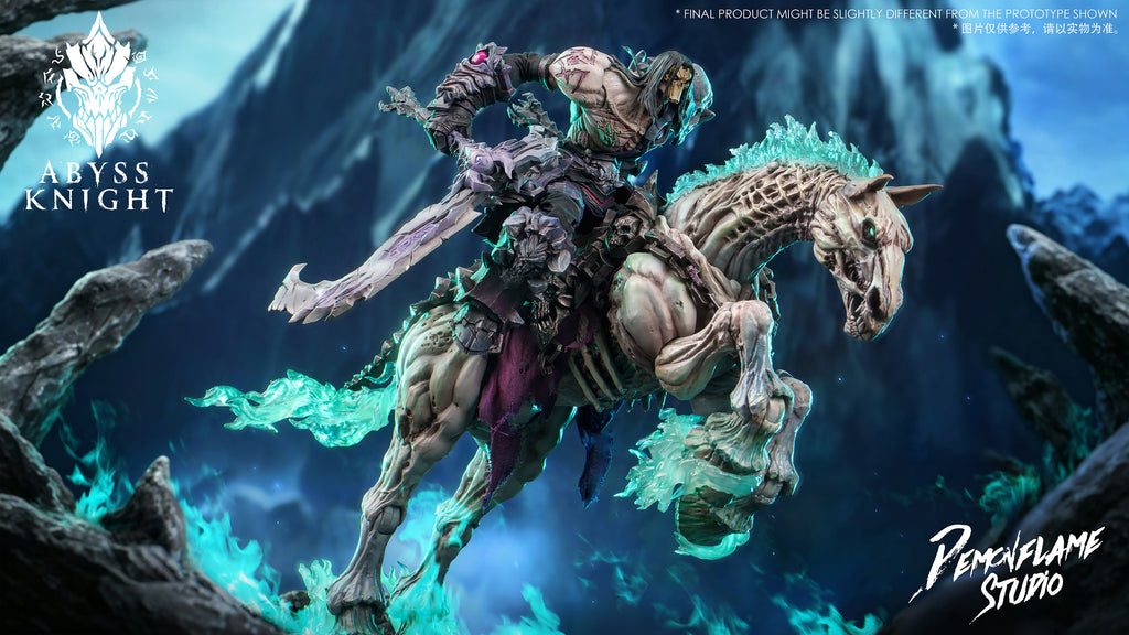 ABYSS KNIGHT & PEMCVFLAME STUDIO 魔火工作室 1/12 AD-007 深淵騎士 天啟 ver. AD-008 絕望青駒
