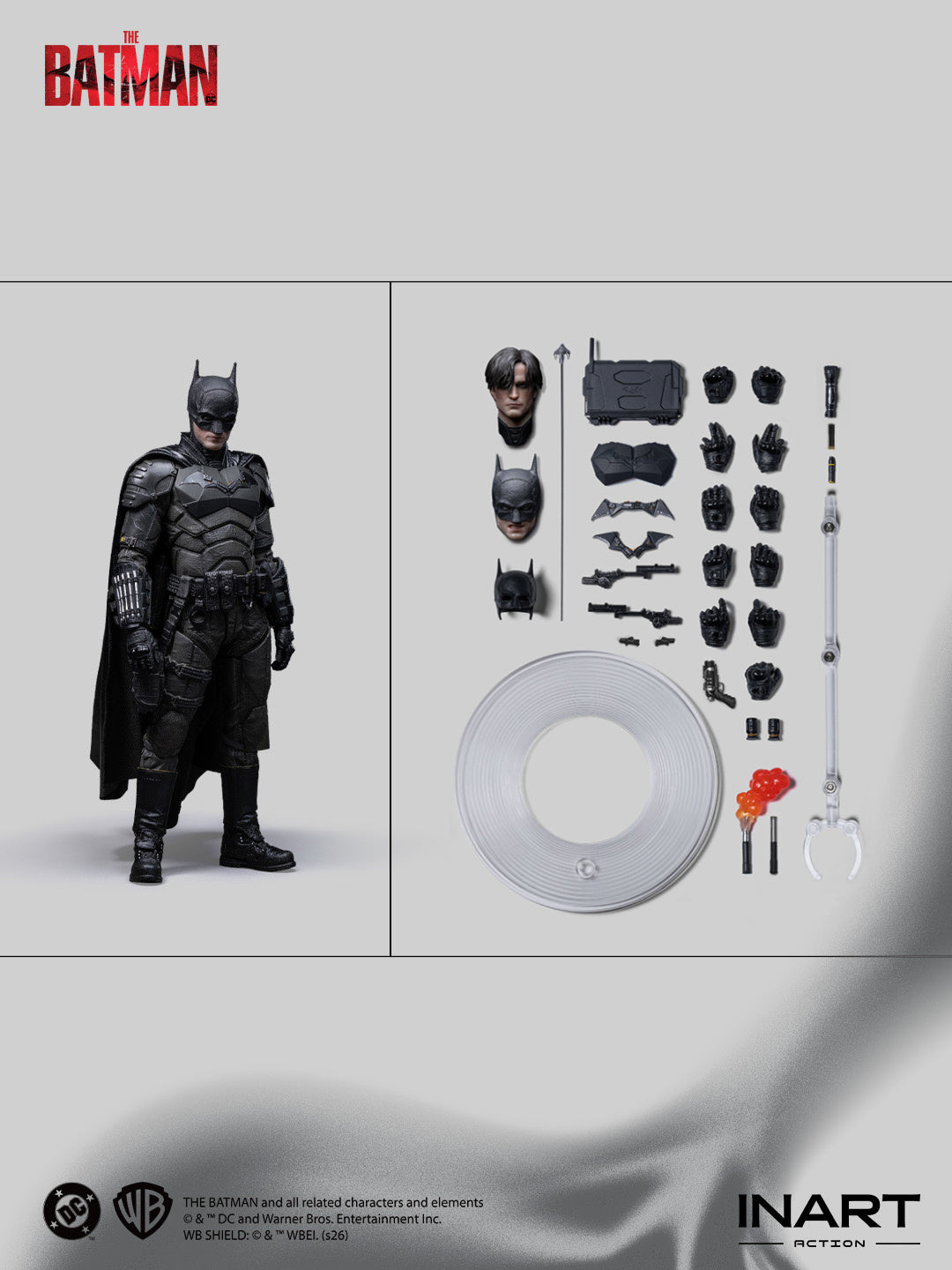 INART 1/12 The Batman 蝙蝠俠 可動人偶