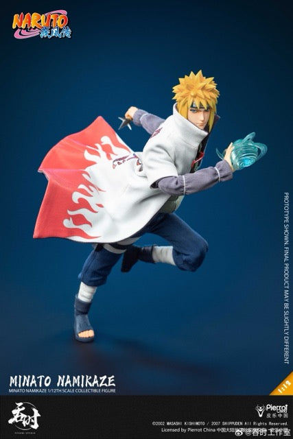 吞時工作室 1/12 Naruto 火影忍者疾風傳 波風水門 MINATO NAMIKAZE 可動人偶