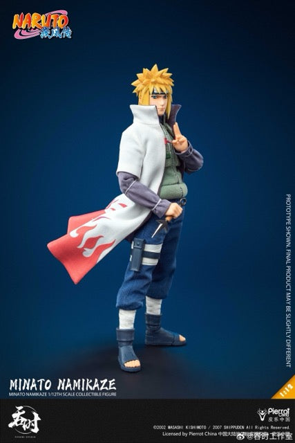 吞時工作室 1/12 Naruto 火影忍者疾風傳 波風水門 MINATO NAMIKAZE 可動人偶