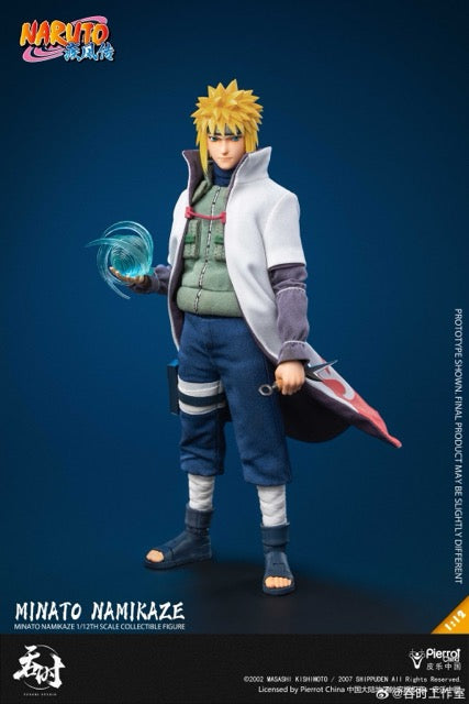 吞時工作室 1/12 Naruto 火影忍者疾風傳 波風水門 MINATO NAMIKAZE 可動人偶