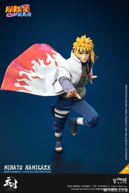 吞時工作室 1/12 Naruto 火影忍者疾風傳 波風水門 MINATO NAMIKAZE 可動人偶