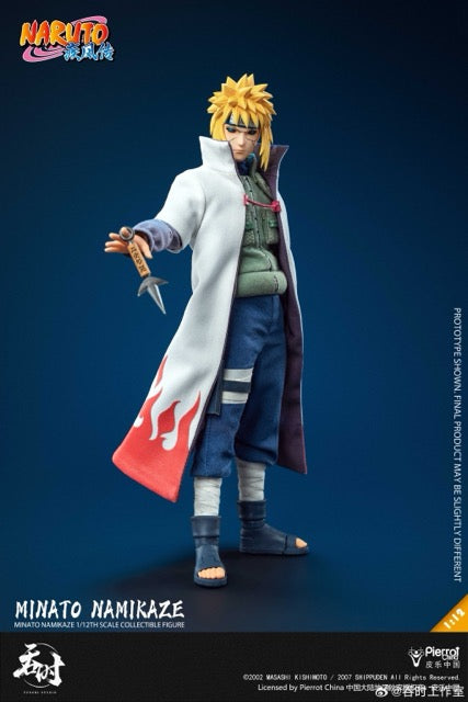 吞時工作室 1/12 Naruto 火影忍者疾風傳 波風水門 MINATO NAMIKAZE 可動人偶