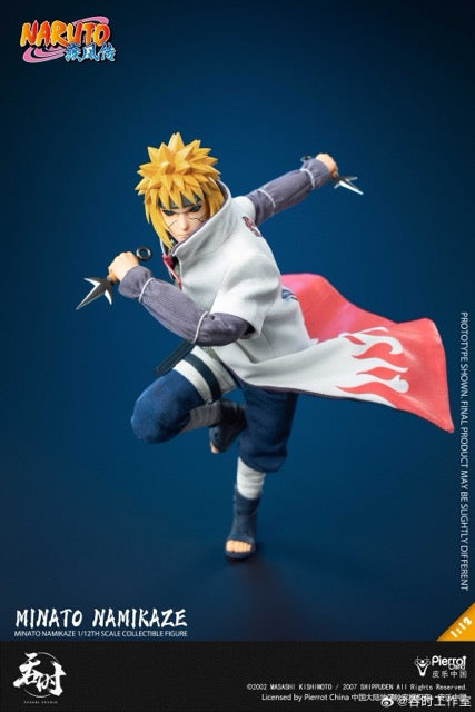 吞時工作室 1/12 Naruto 火影忍者疾風傳 波風水門 MINATO NAMIKAZE 可動人偶