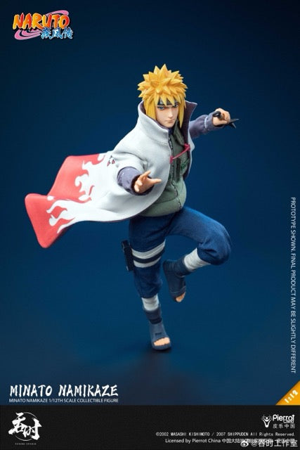 吞時工作室 1/12 Naruto 火影忍者疾風傳 波風水門 MINATO NAMIKAZE 可動人偶