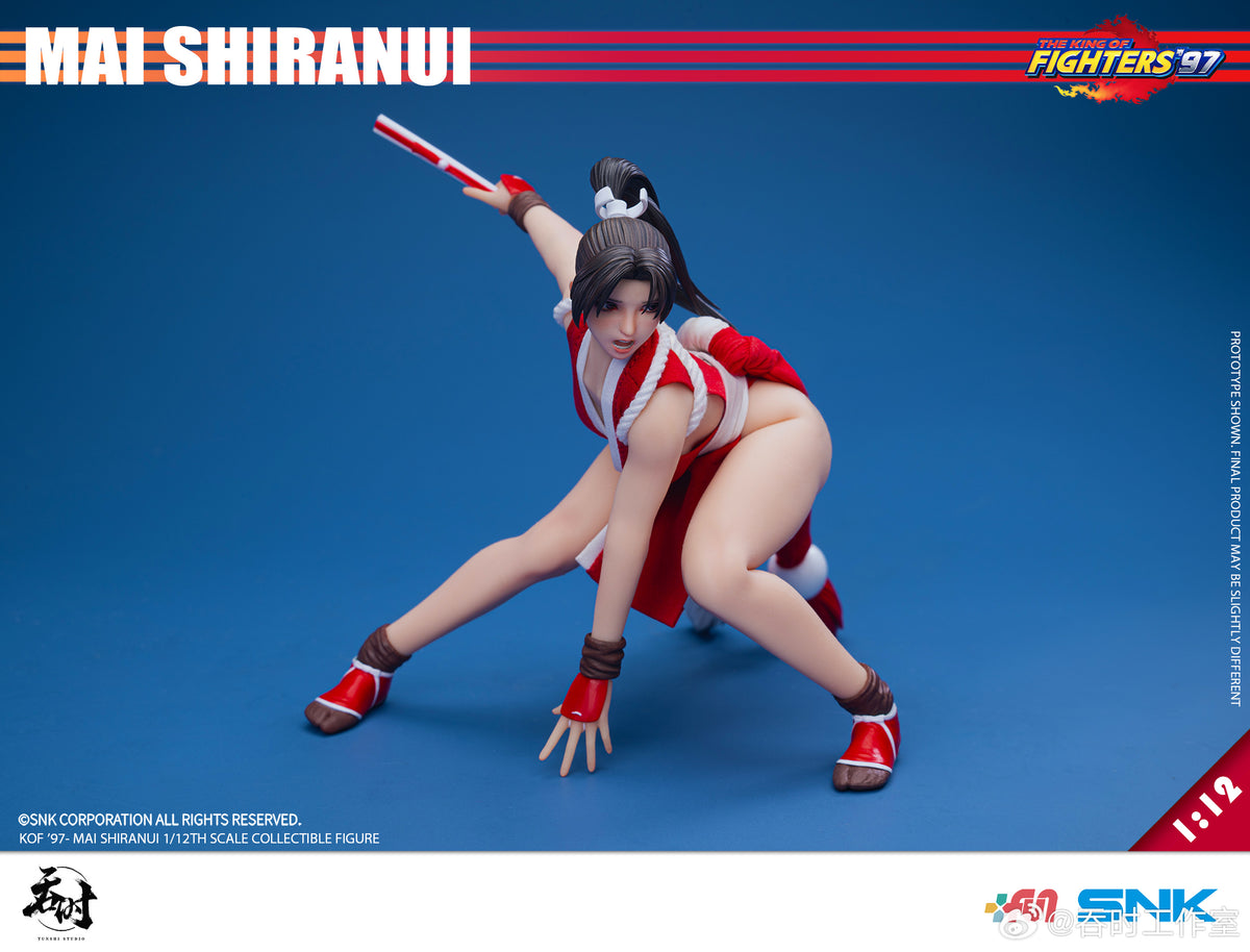 吞時工作室 1/12 TS-22 拳皇 KOF 97 不知火舞 包膠可動