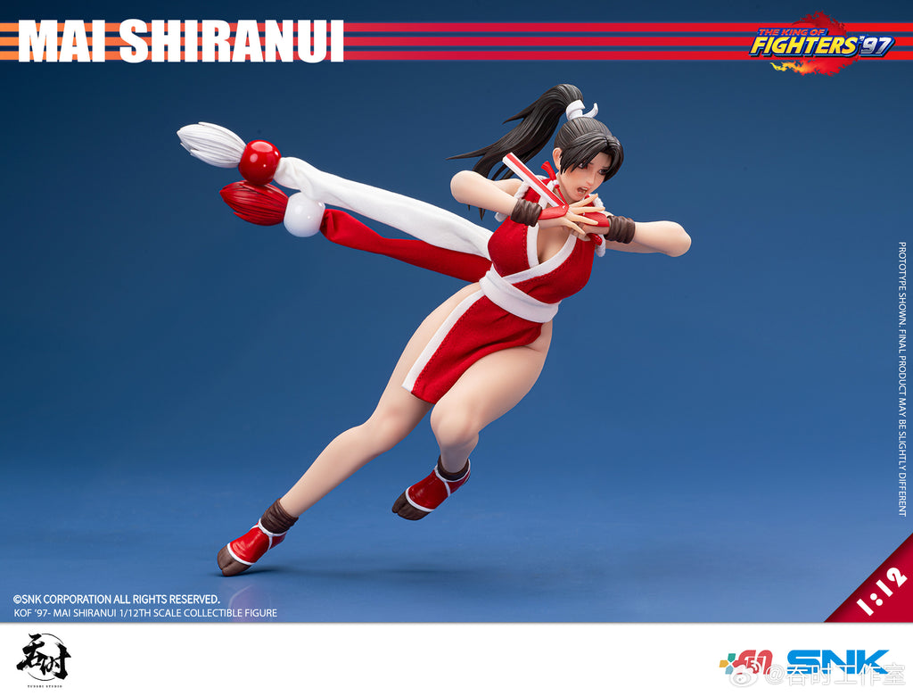 吞時工作室 1/12 TS-22 拳皇 KOF 97 不知火舞 包膠可動