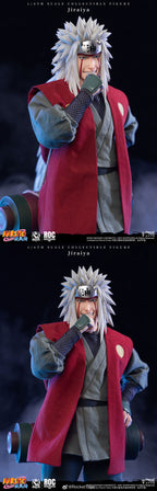 ROCKETTOYS 1/6  ROC-019 ROC-020《火影忍者 疾風傳》Jiraiya 自來也 標準版 DX 豪華版 可動人偶
