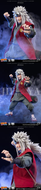 ROCKETTOYS 1/6  ROC-019 ROC-020《火影忍者 疾風傳》Jiraiya 自來也 標準版 DX 豪華版 可動人偶