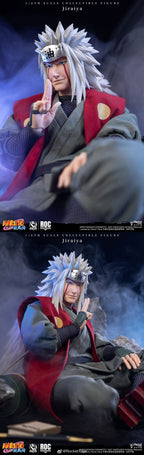 ROCKETTOYS 1/6  ROC-019 ROC-020《火影忍者 疾風傳》Jiraiya 自來也 標準版 DX 豪華版 可動人偶