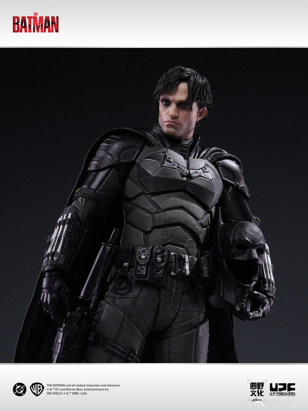 圓野文化 x 良品制造 UPFinegures 1/12 新 蝙蝠俠 BATMAN 可動人偶