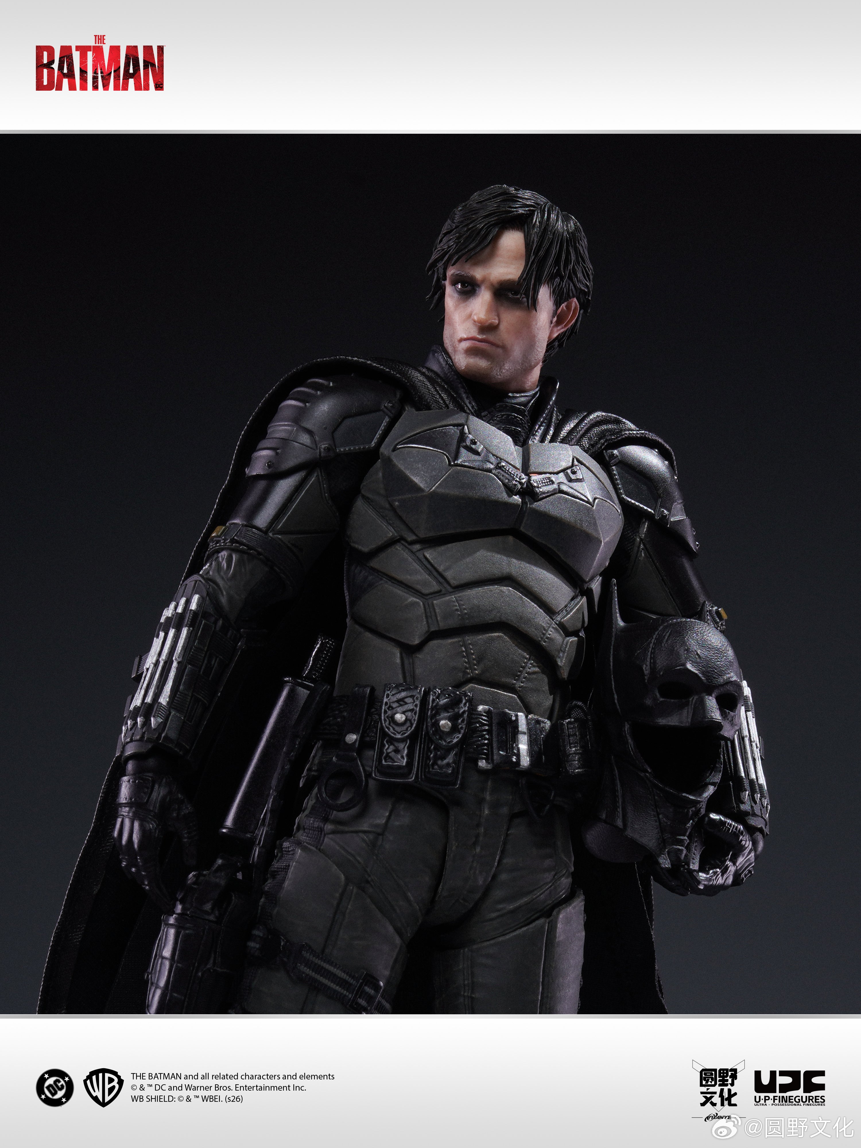 圓野文化 x 良品制造 UPFinegures 1/12 新 蝙蝠俠 BATMAN 可動人偶
