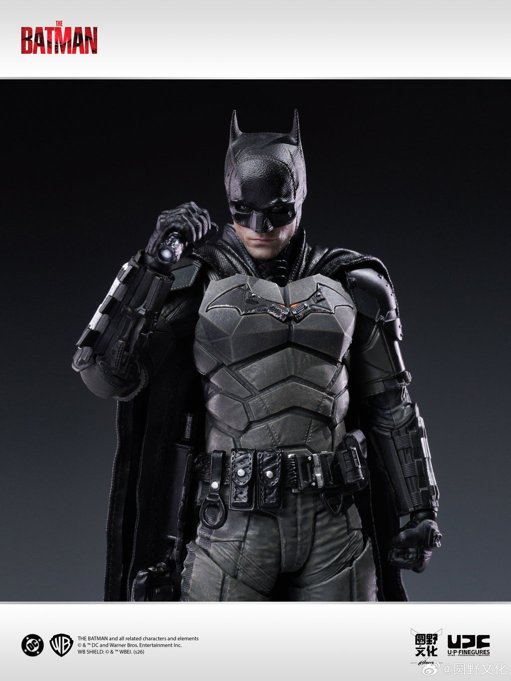 圓野文化 x 良品制造 UPFinegures 1/12 新 蝙蝠俠 BATMAN 可動人偶