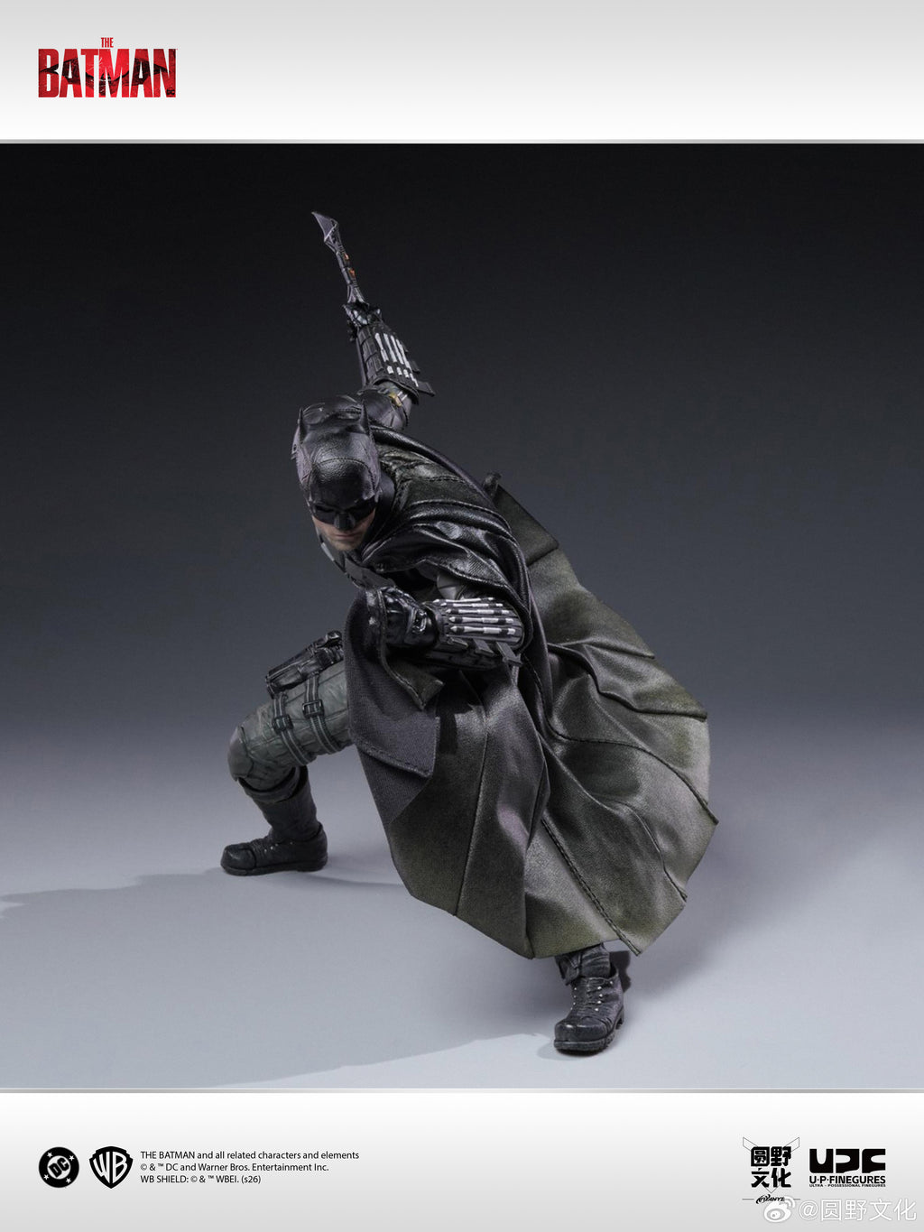 圓野文化 x 良品制造 UPFinegures 1/12 新 蝙蝠俠 BATMAN 可動人偶