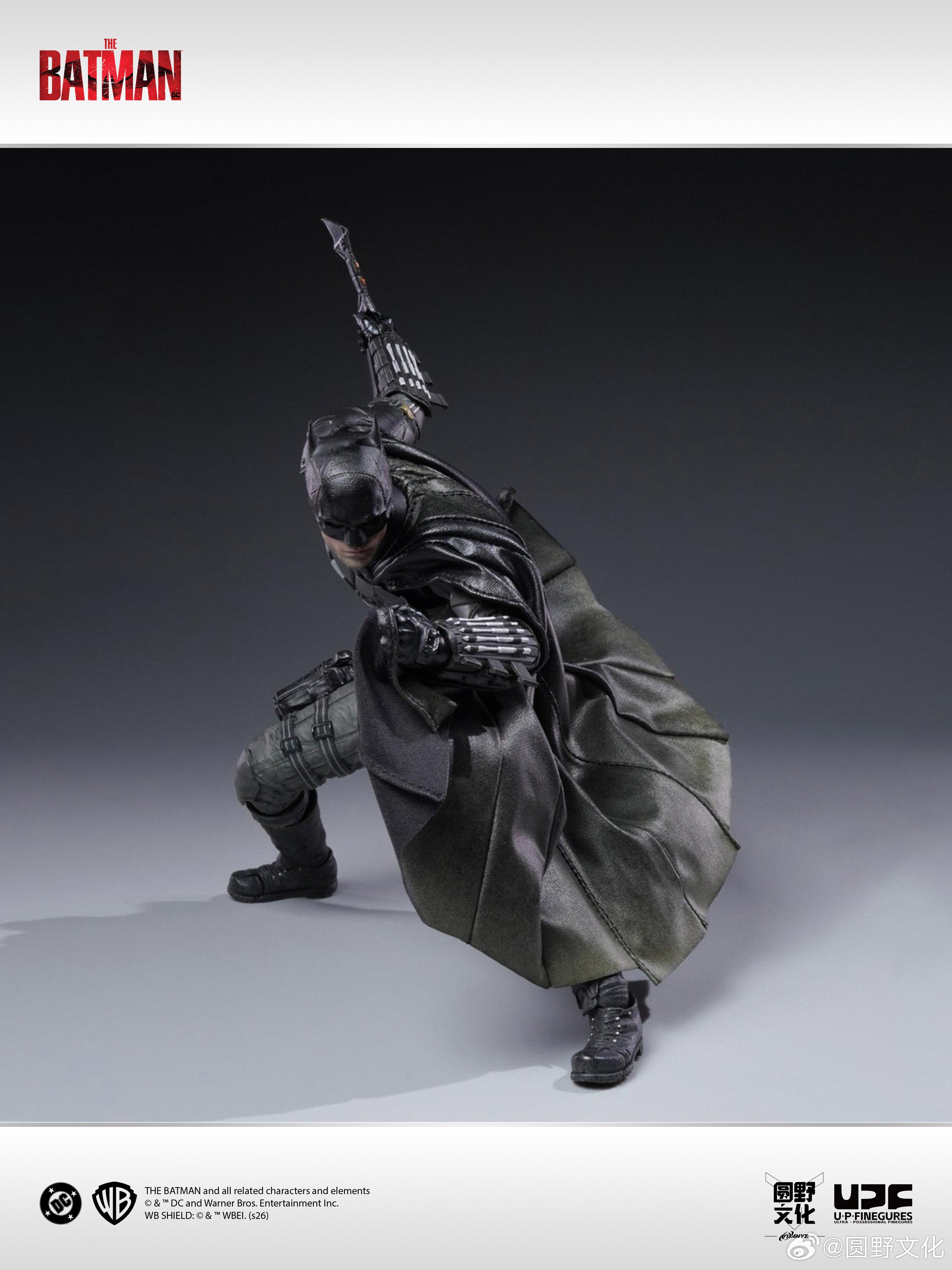 圓野文化 x 良品制造 UPFinegures 1/12 新 蝙蝠俠 BATMAN 可動人偶