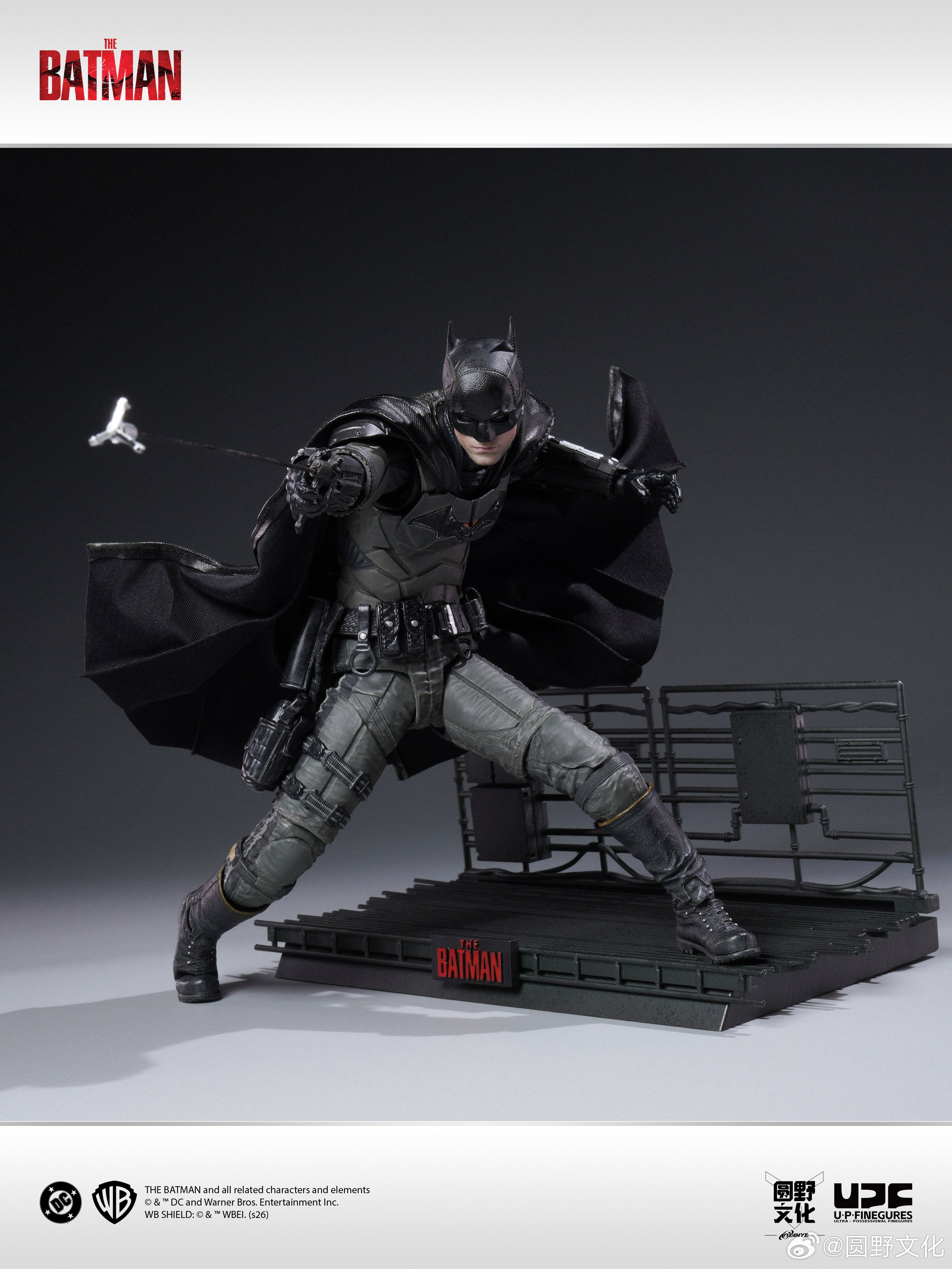 圓野文化 x 良品制造 UPFinegures 1/12 新 蝙蝠俠 BATMAN 可動人偶