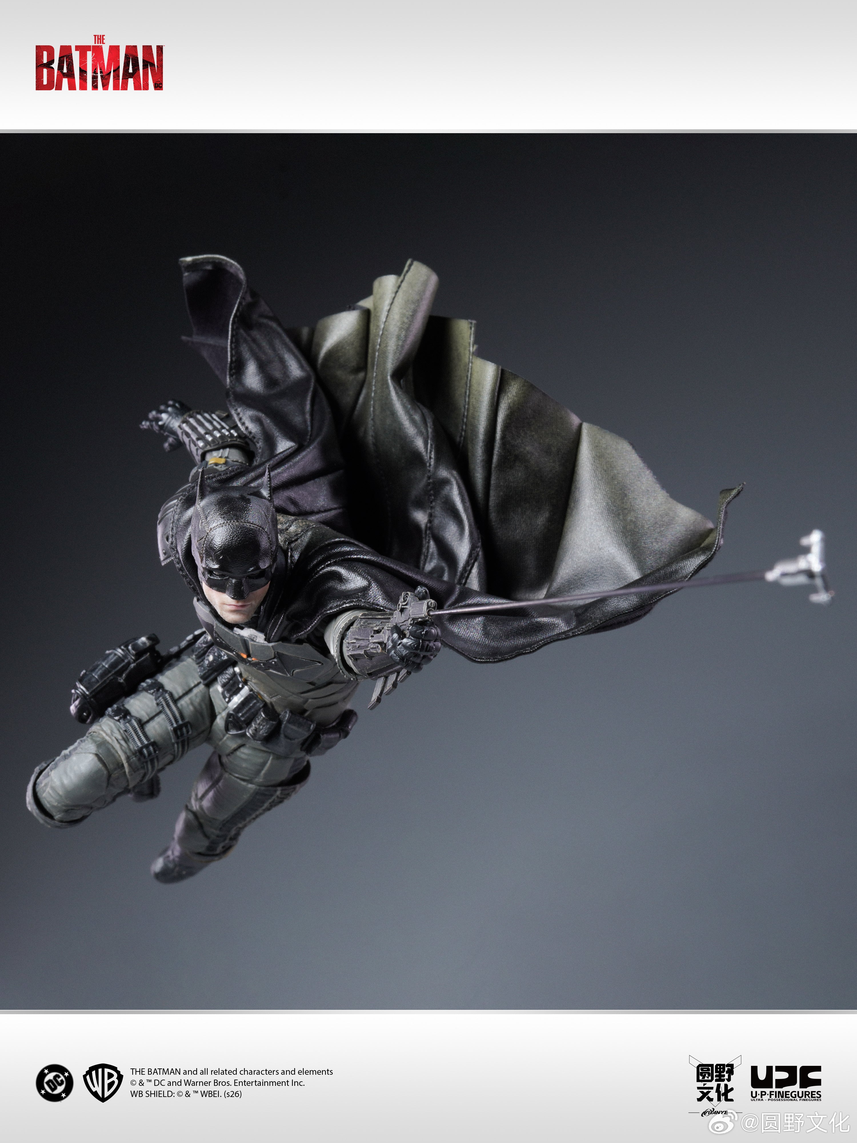 圓野文化 x 良品制造 UPFinegures 1/12 新 蝙蝠俠 BATMAN 可動人偶