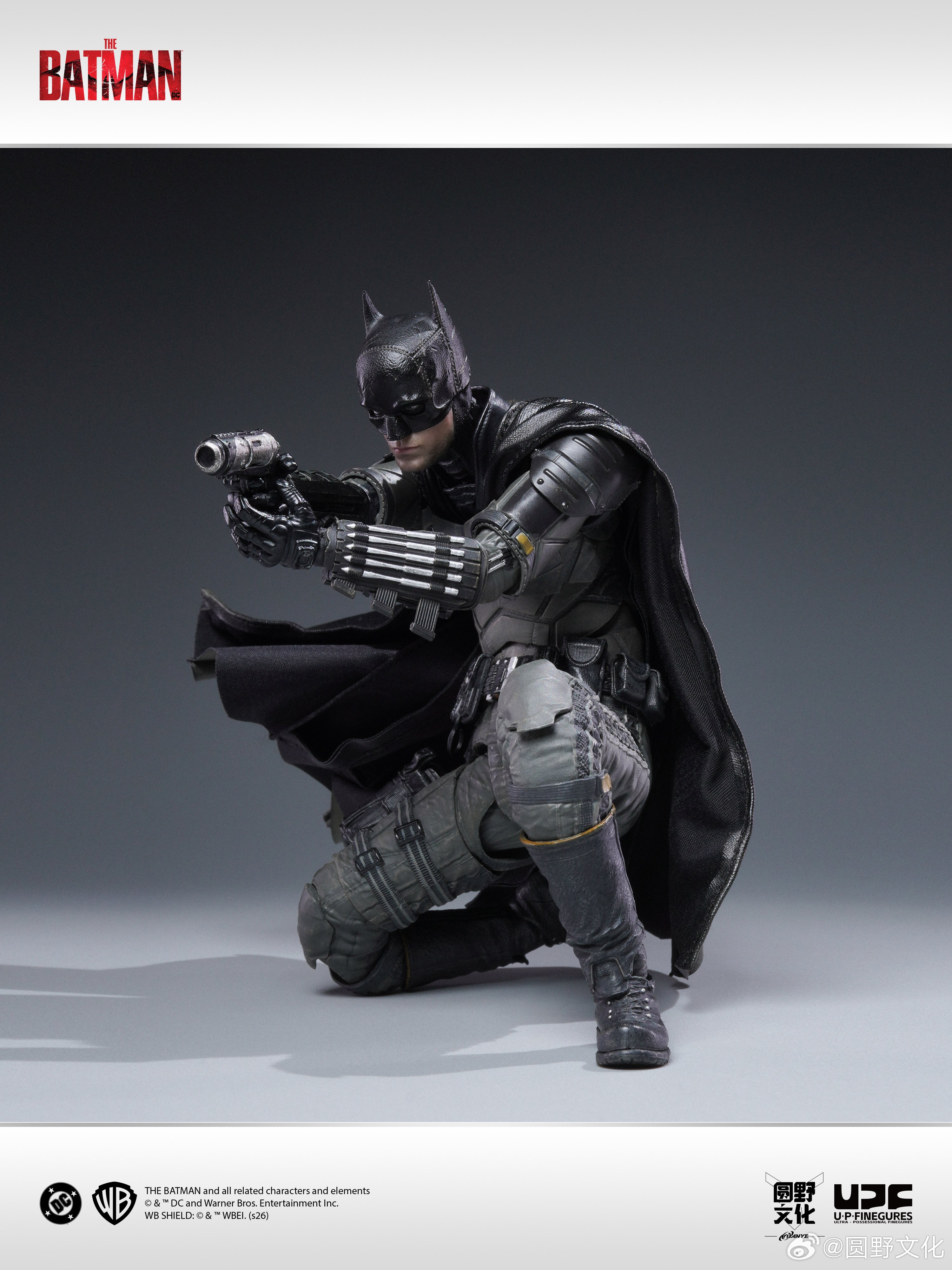 圓野文化 x 良品制造 UPFinegures 1/12 新 蝙蝠俠 BATMAN 可動人偶