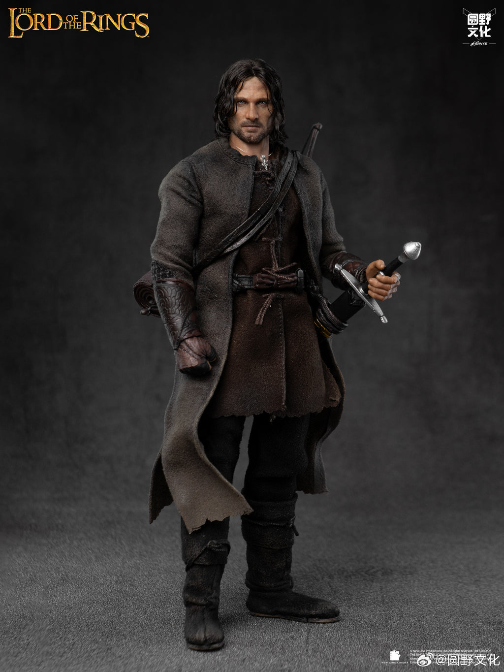FONDJOY 圓野文化 1/12 魔戒 2：雙塔奇兵 阿拉貢 lord of the rings Arathorn 標準版 收藏版
