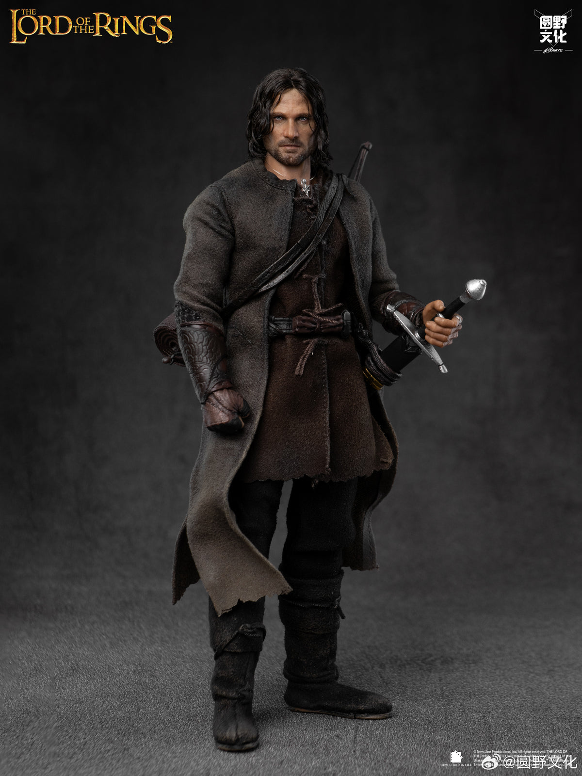 FONDJOY 圓野文化 1/12 魔戒 2：雙塔奇兵 阿拉貢 lord of the rings Arathorn 標準版 收藏版