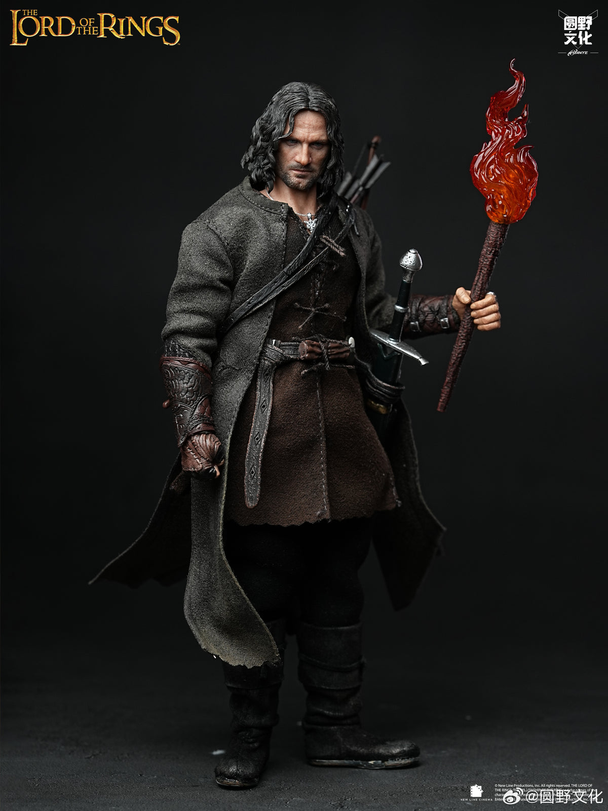 FONDJOY 圓野文化 1/12 魔戒 2：雙塔奇兵 阿拉貢 lord of the rings Arathorn 標準版 收藏版