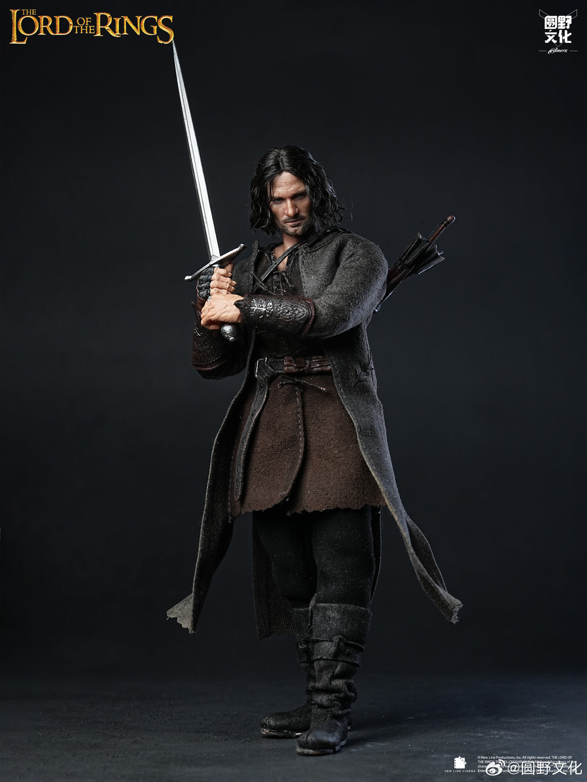 FONDJOY 圓野文化 1/12 魔戒 2：雙塔奇兵 阿拉貢 lord of the rings Arathorn 標準版 收藏版