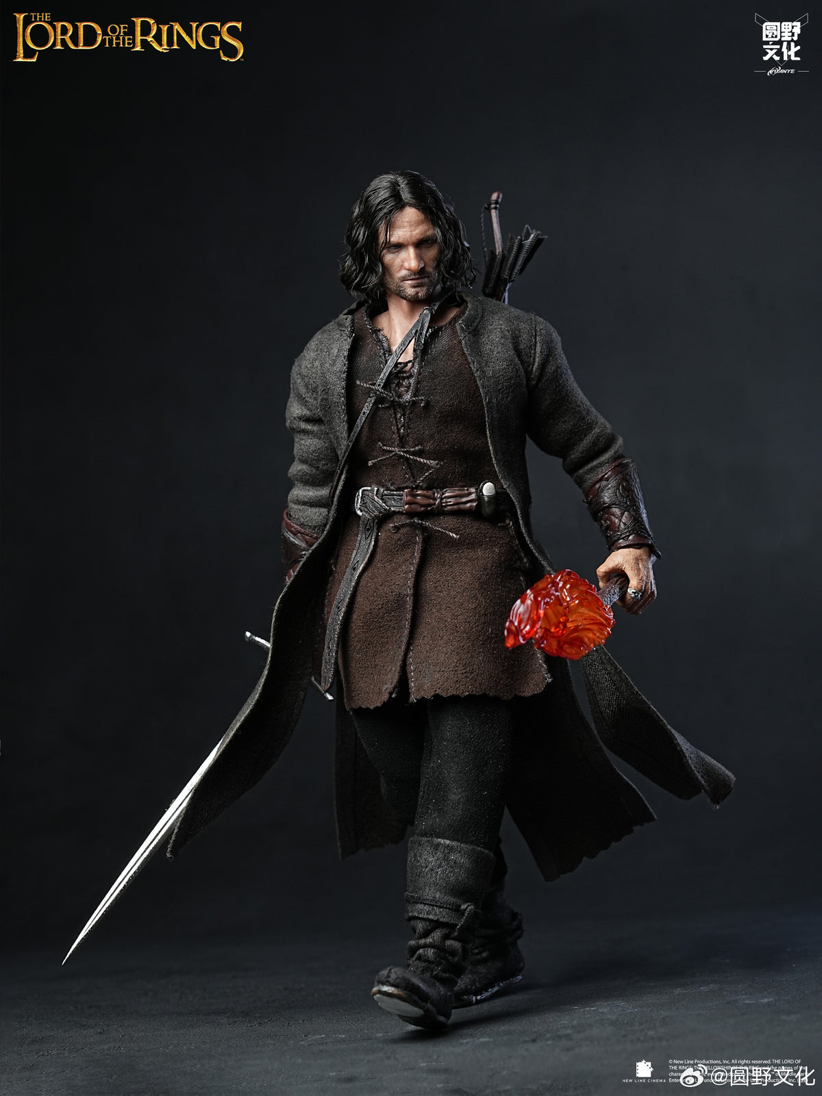 FONDJOY 圓野文化 1/12 魔戒 2：雙塔奇兵 阿拉貢 lord of the rings Arathorn 標準版 收藏版