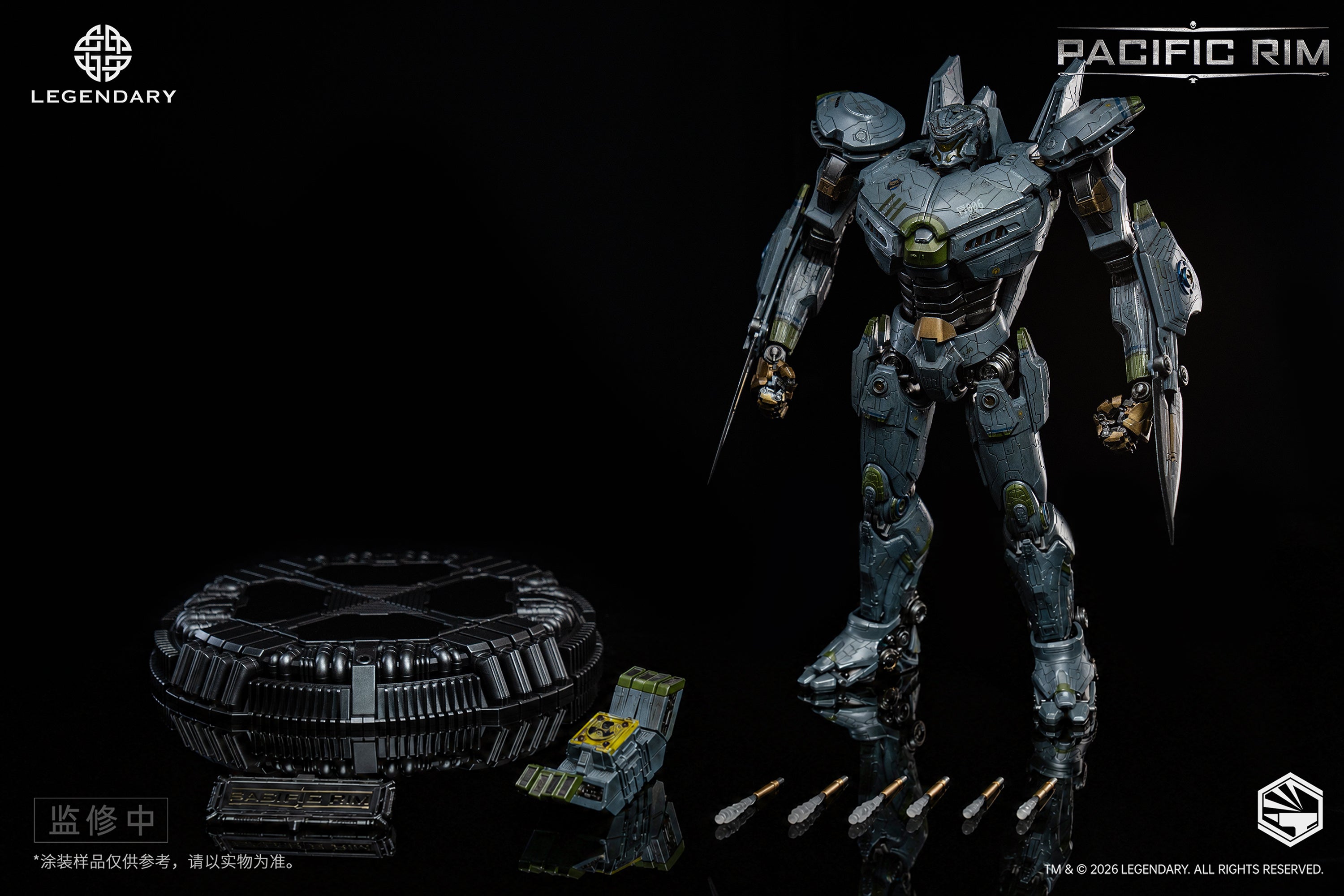 開天工作室 重機形 環太平洋 尤里卡 突襲者 Pacific Rim Striker Eureka 合金成品