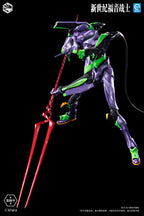 開天工作室 重機形 Evangelion 新世紀福音戰士 EVA 初號機 合金包膠成品