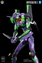 開天工作室 重機形 Evangelion 新世紀福音戰士 EVA 初號機 合金包膠成品